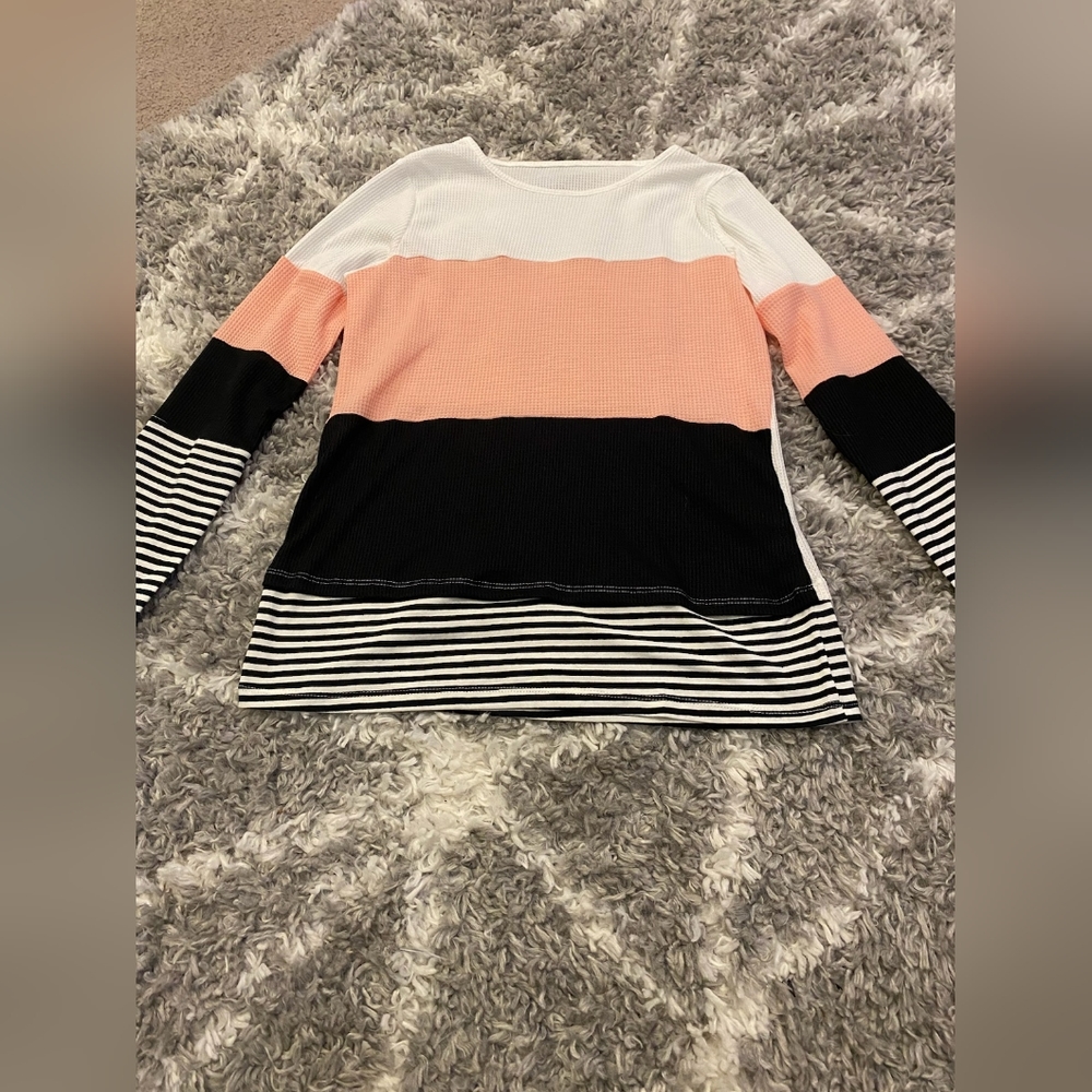 Small Multi-color long sleeve never worn